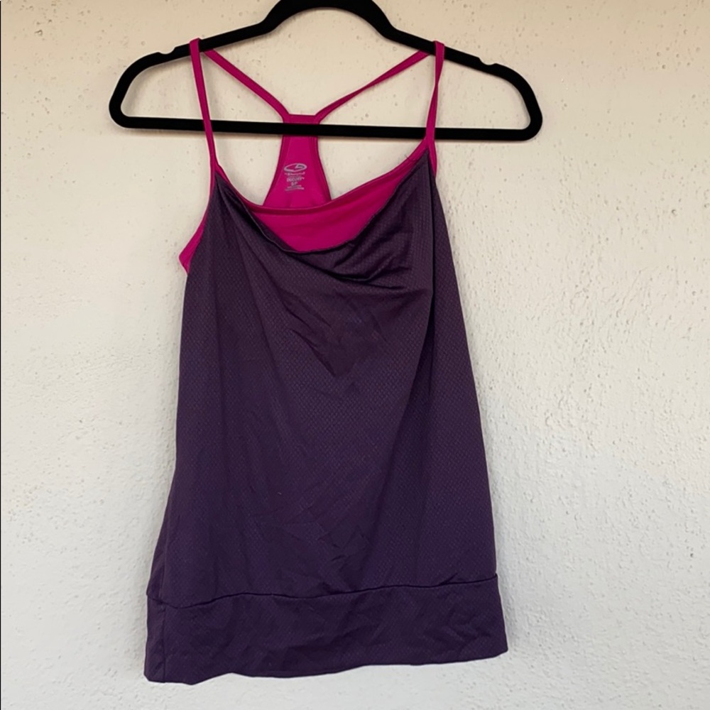 Champion Berry Racerback sports bra/tanktop combo